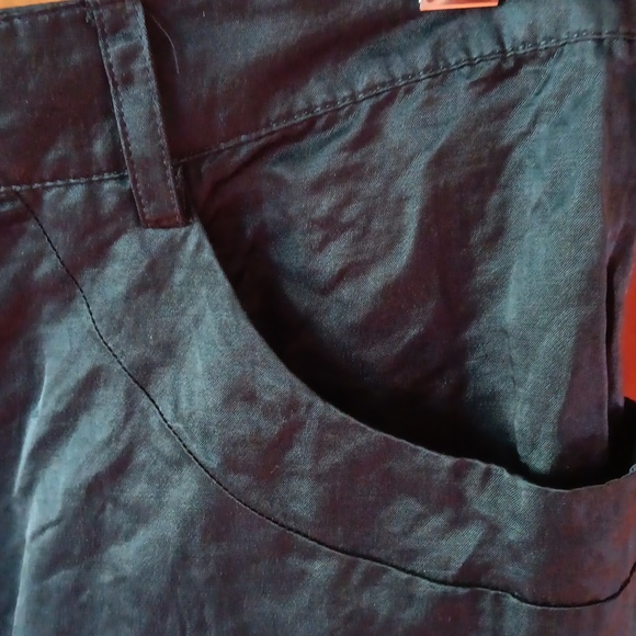 Eileen Fisher slate blue straight skirt, like new,  size 14P - Picture 3 of 5